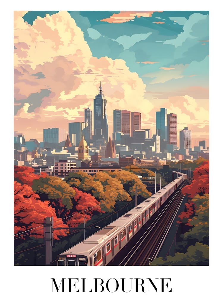 Melbourne Cityscape