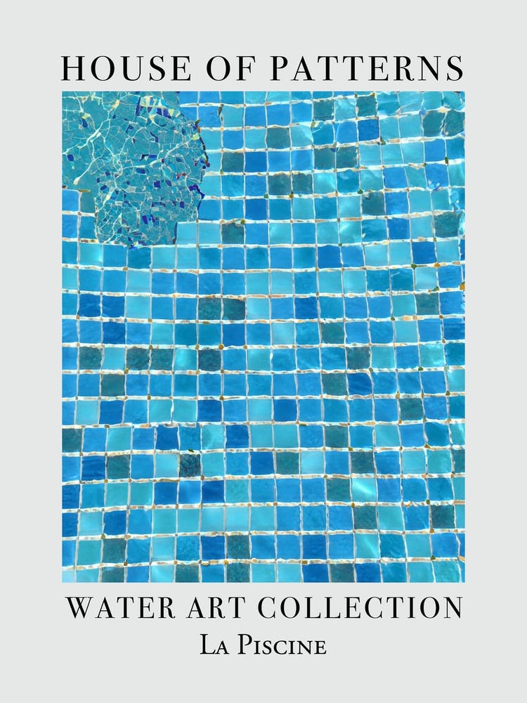 House Of Patterns La Piscine Water 6