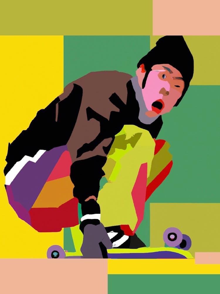 Skater Abstract