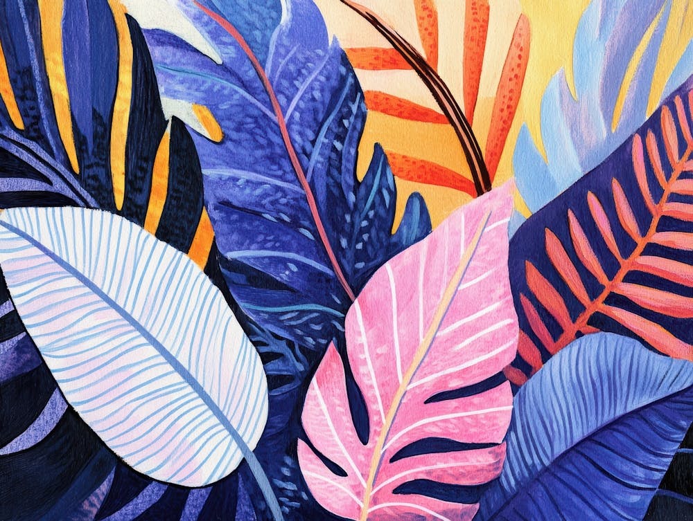 Tropical Leaves 290