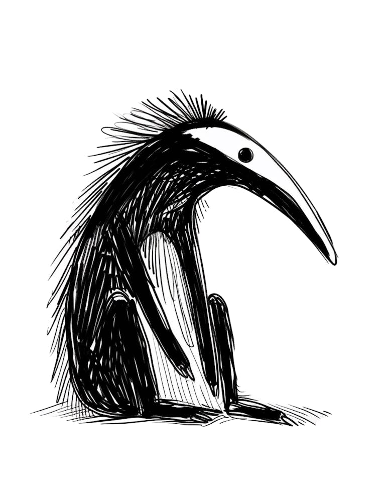 B&W Anteater