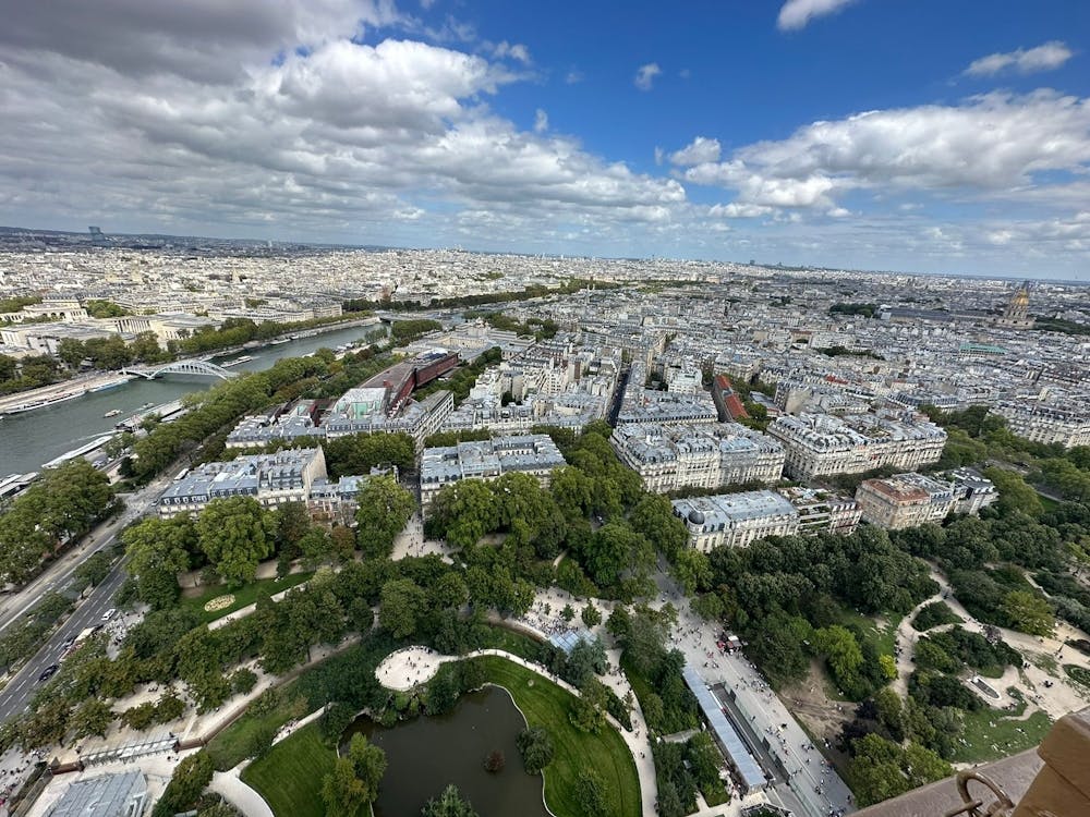 Paris From The Eiffel Tower