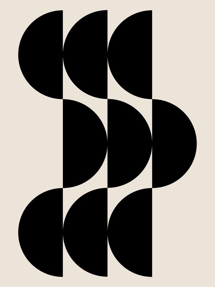 Mid Century Abstract Shapes