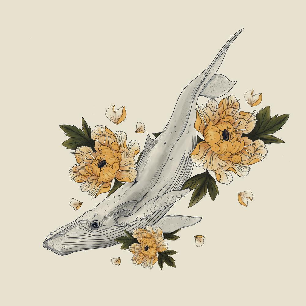 flower whale