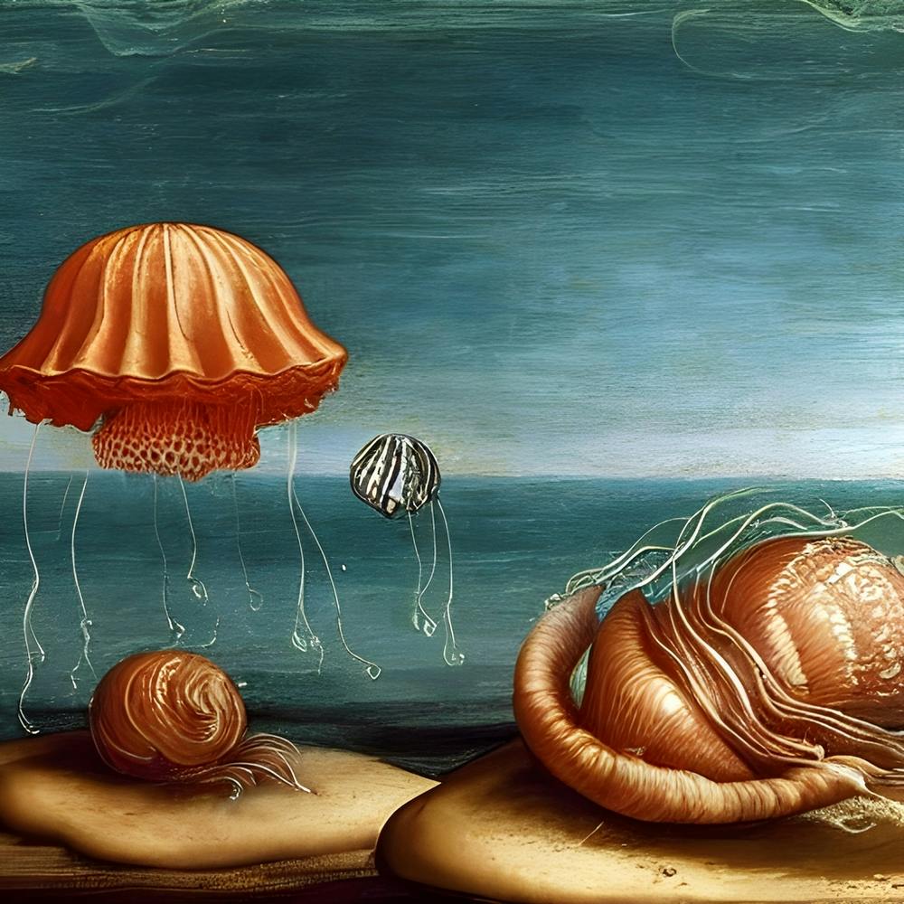 Amber Flying Jelly 4