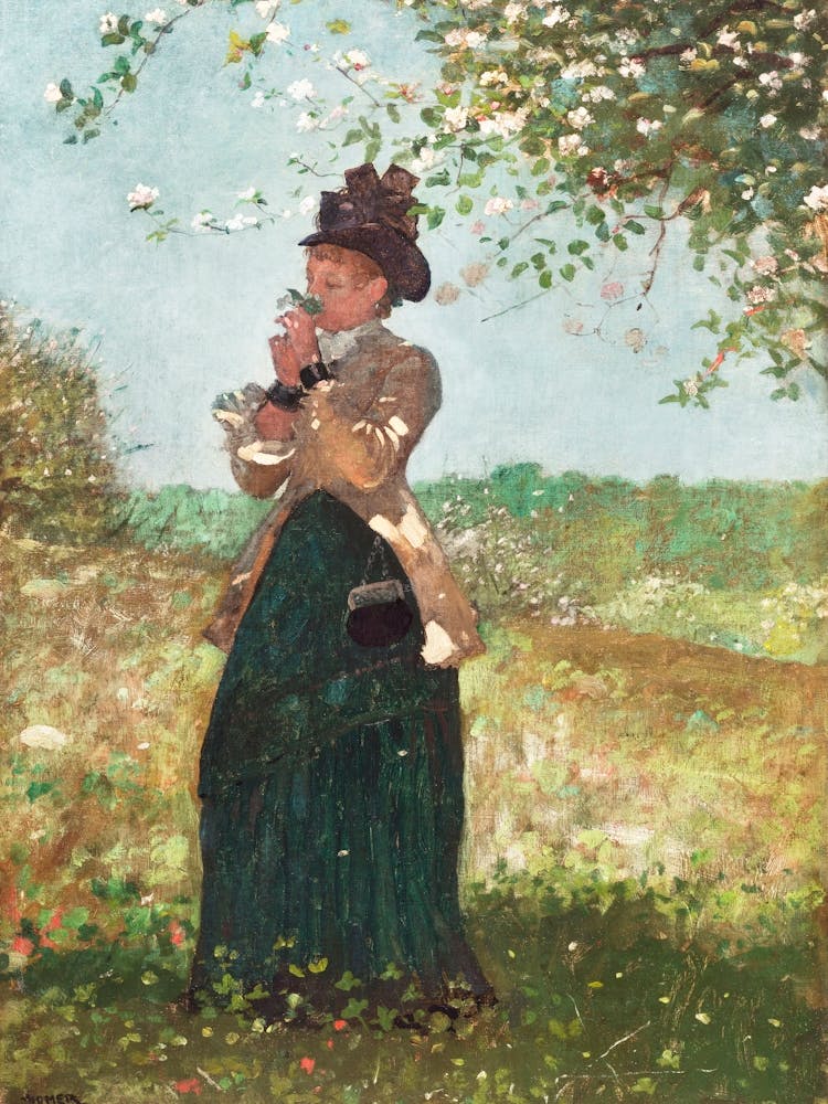 The Yellow Jacket (1879), Winslow Homer