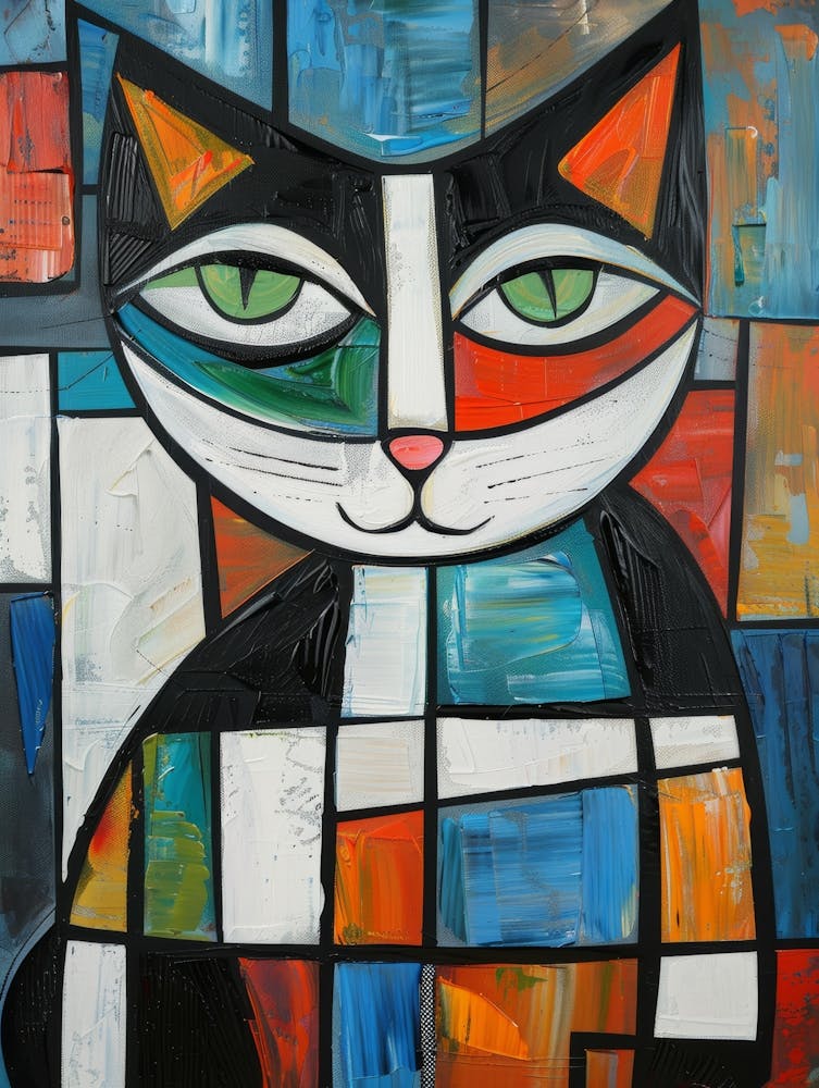 Cat With Green Eyes 3