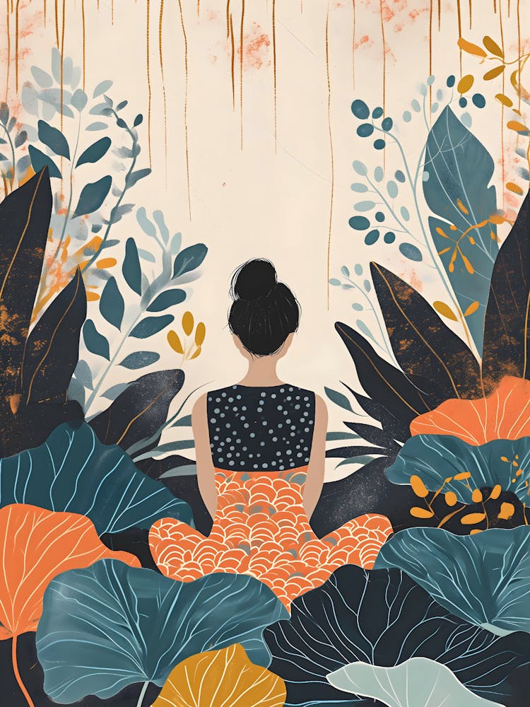 Meditating Woman