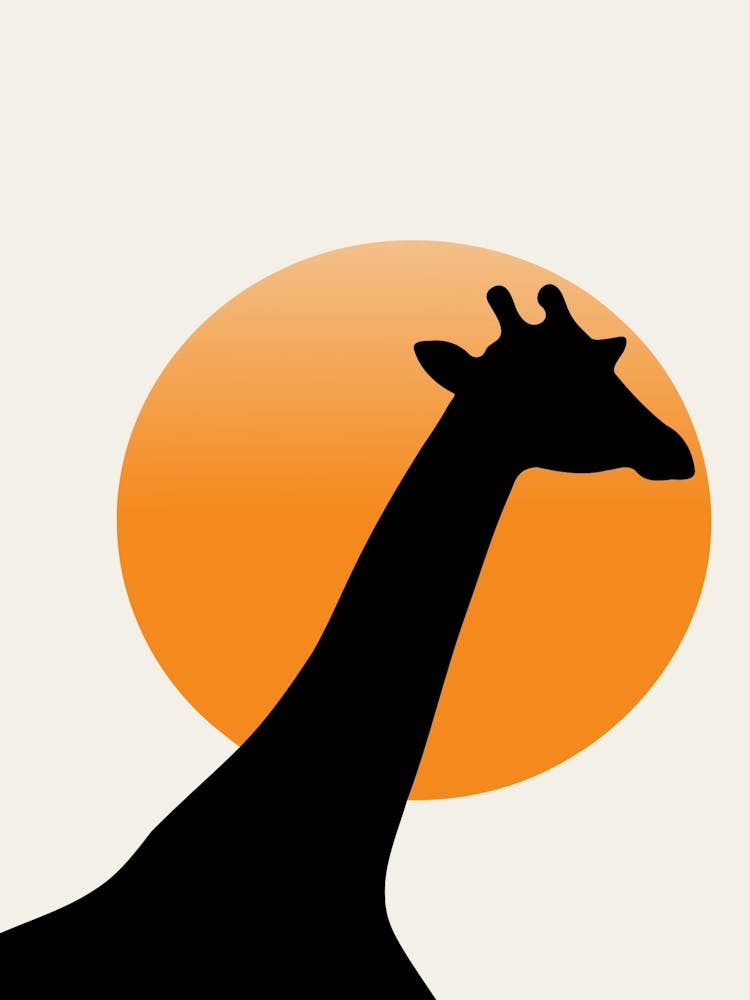 Giraffe Silhouette