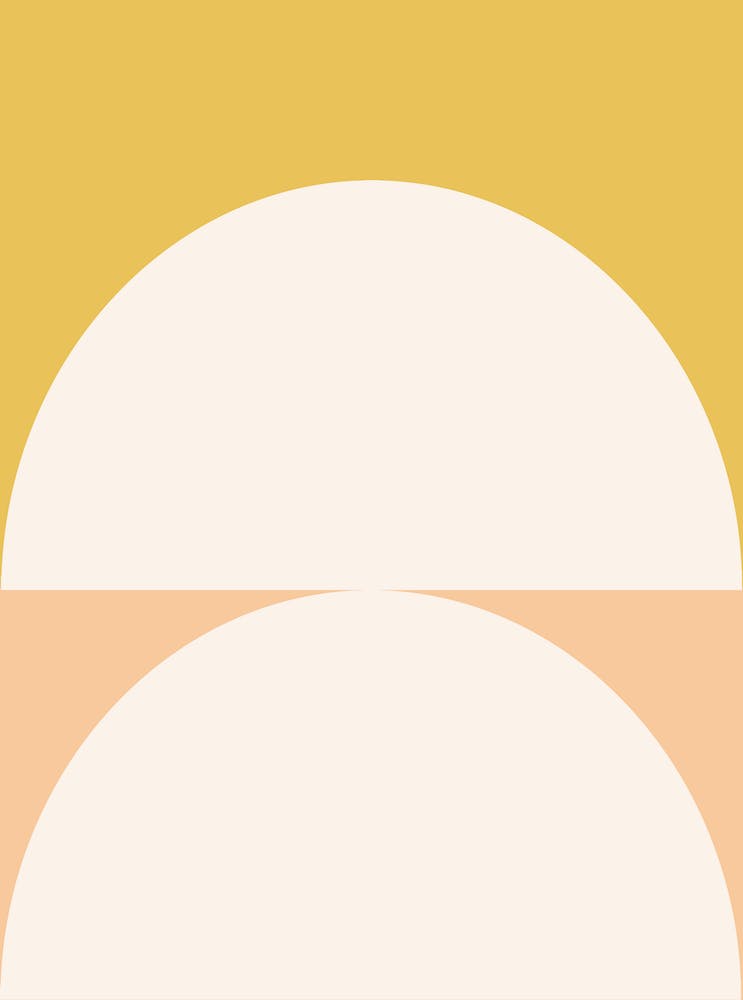 Meeting Of Shapes Illustration