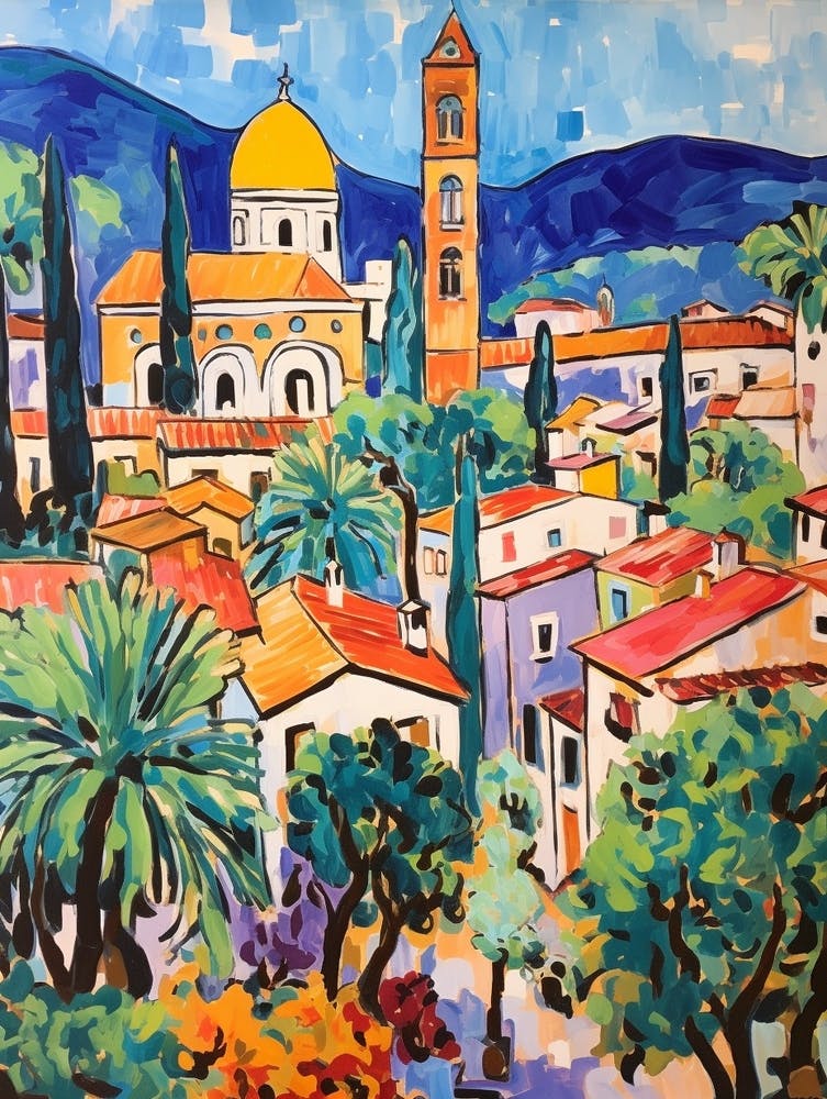 Lucca Italy 1 Fauvist Painting