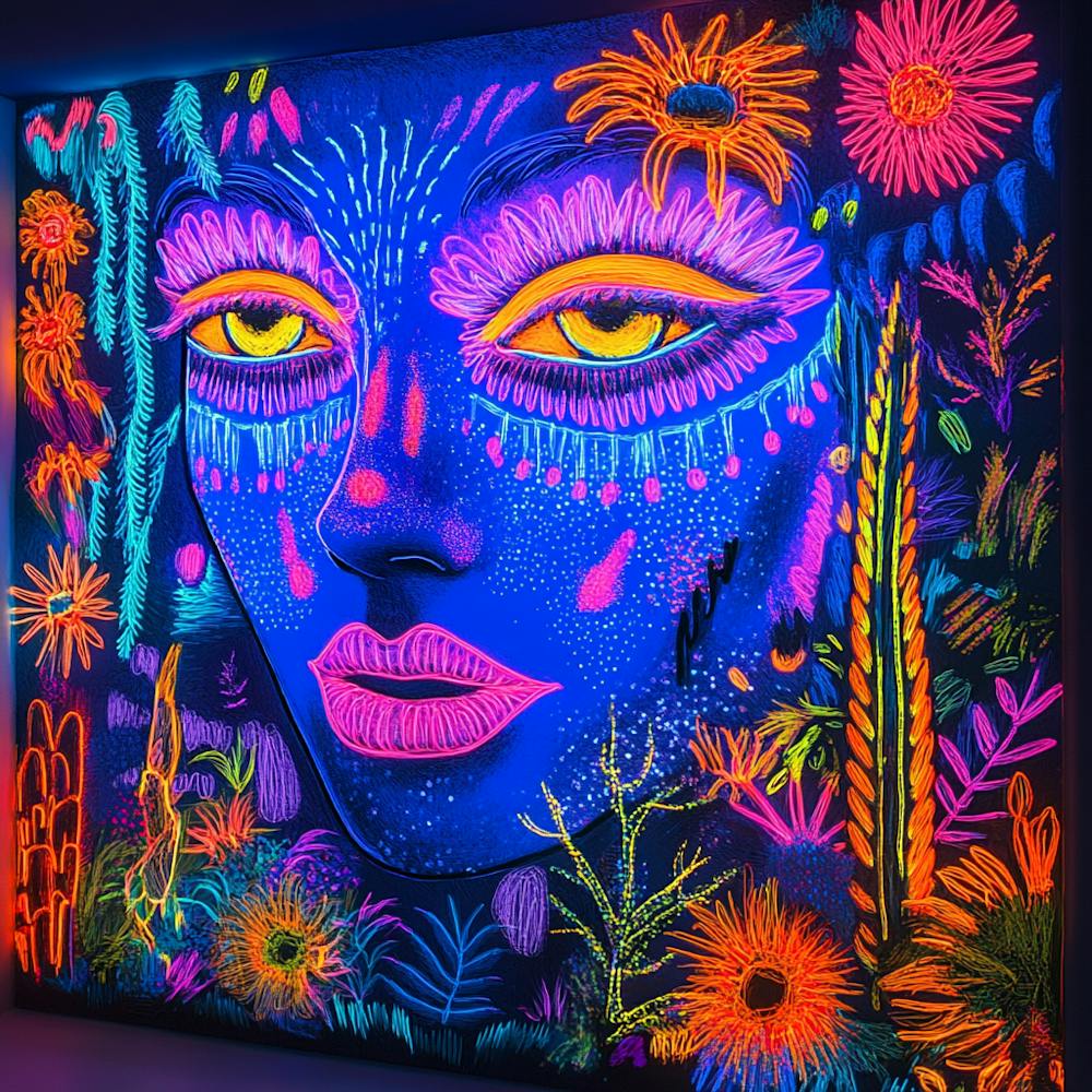 Glow In The Dark Painting