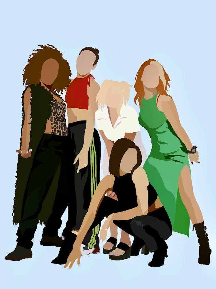 The Spice Girls Print | Spice Girls Print