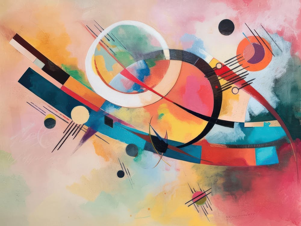 Contemporary Artwork Inspired By Wassily Kandinsky 1