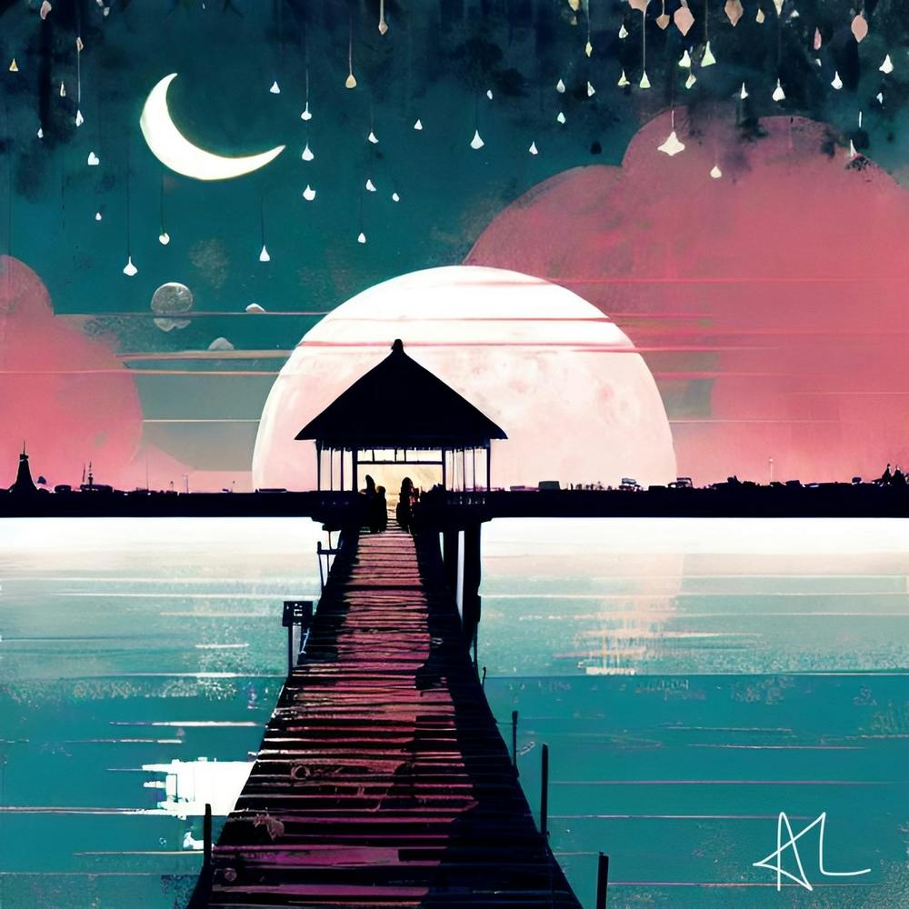 Love in the moonlight