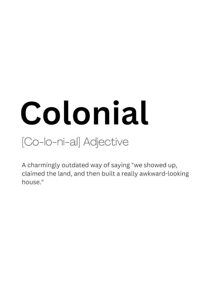 Colonial Definition Meaning