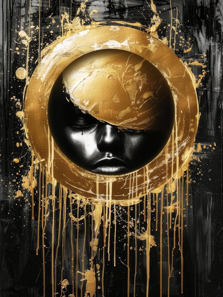 Gold And Black 79