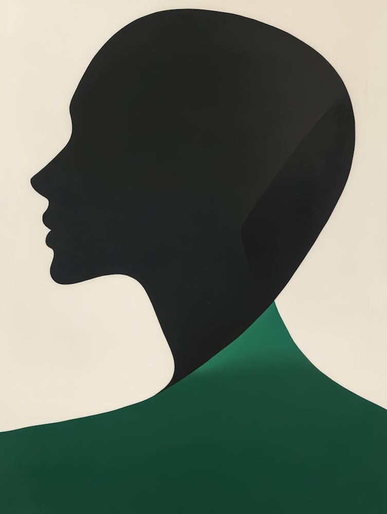 Silhouette Of A Woman 92