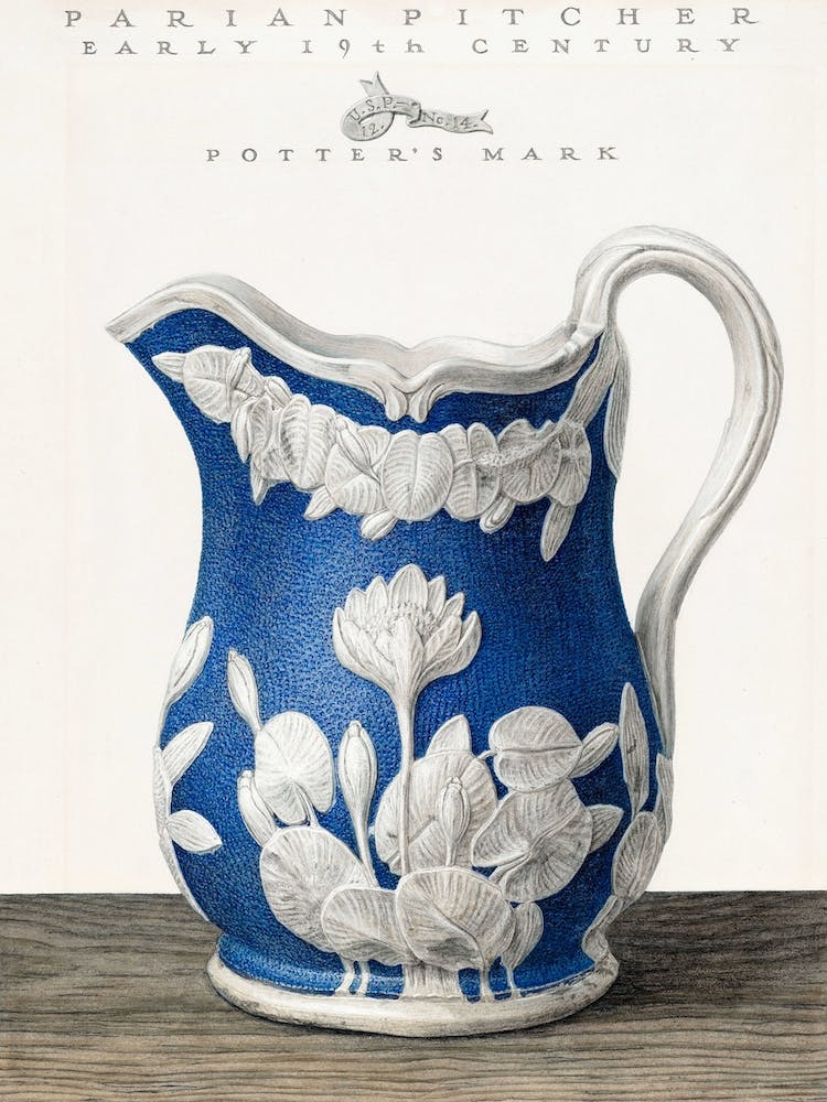 Parian Pitcher