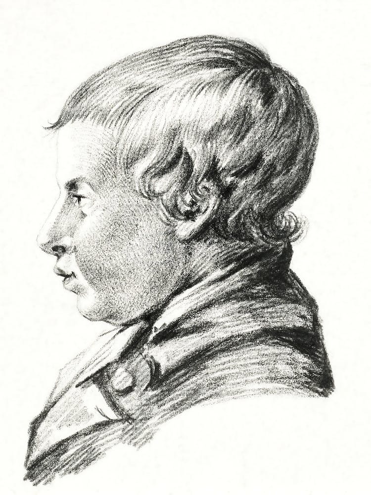 Bust Of A Boy, Jean Bernard