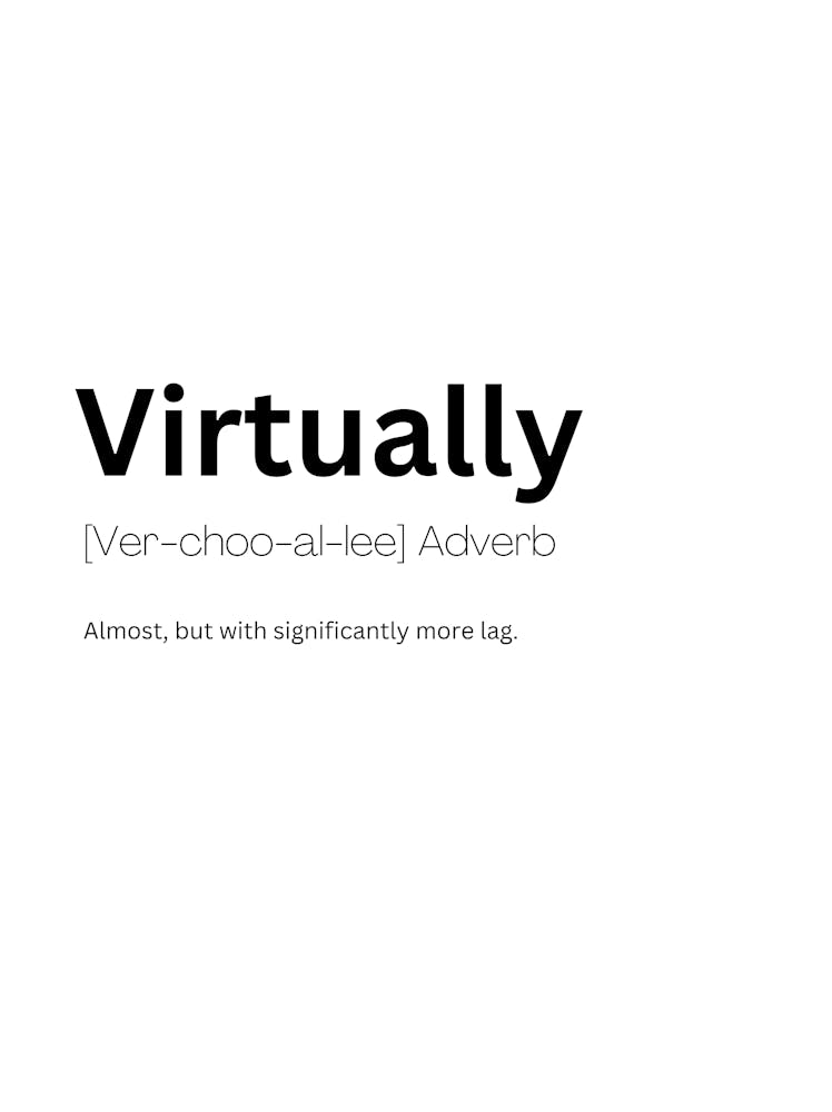 Virtually Definition Meaning