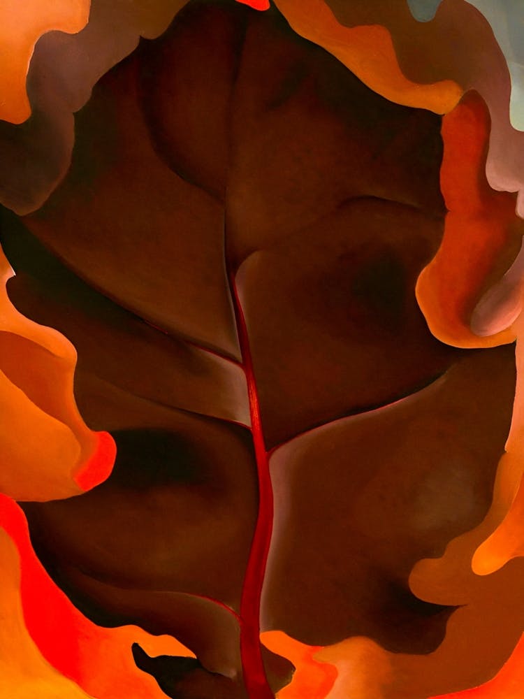 Georgia O'Keeffe - Autumn Leaf II, 1927 1