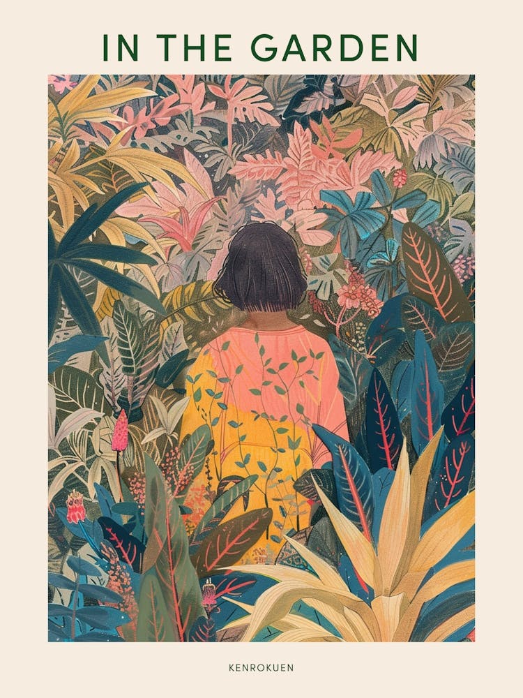In The Garden Poster Kenrokuen Japan 2