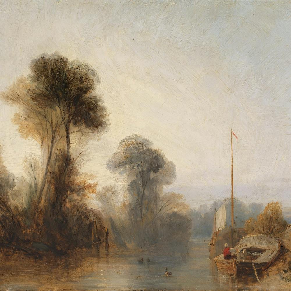 On The Seine Morning, Richard Parkes Bonington