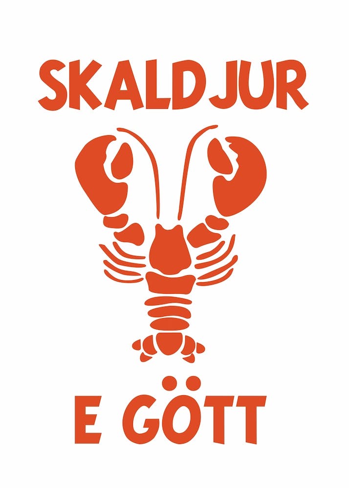 Skaldjur e gött