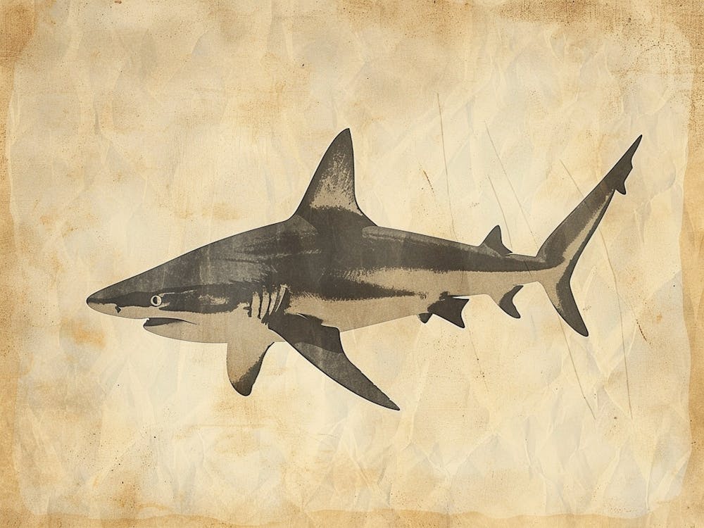 Thresher Shark Silhouette 7
