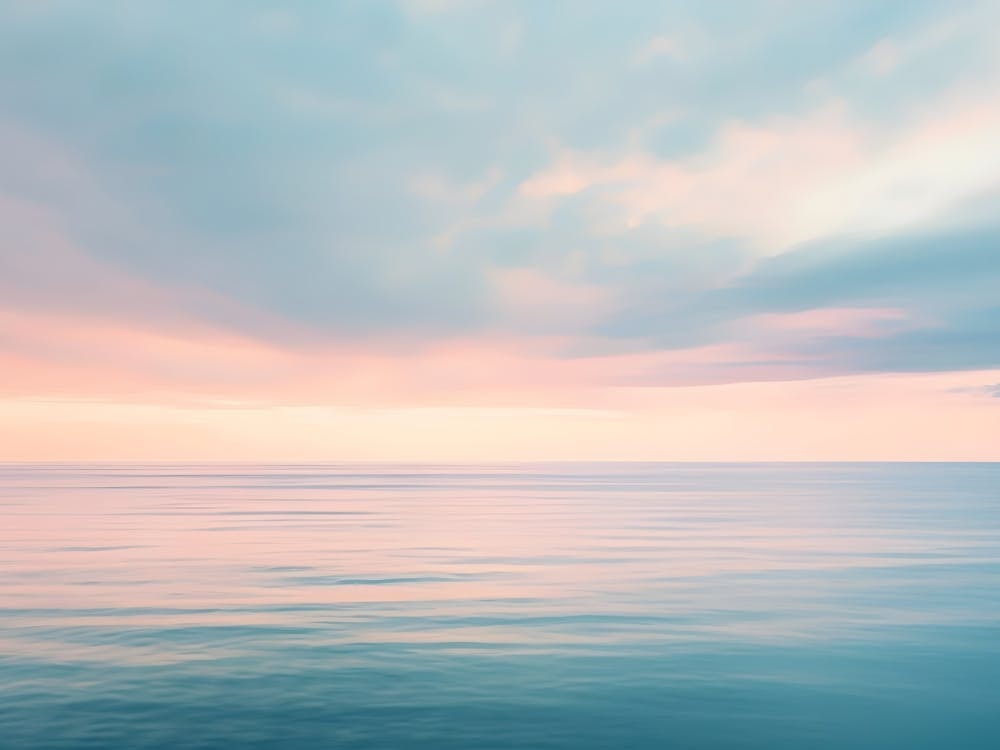Sunset Over The Ocean 4