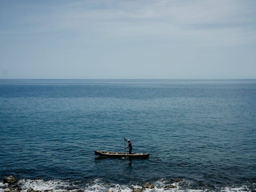 African Fisherman, Sao Tome And Principe