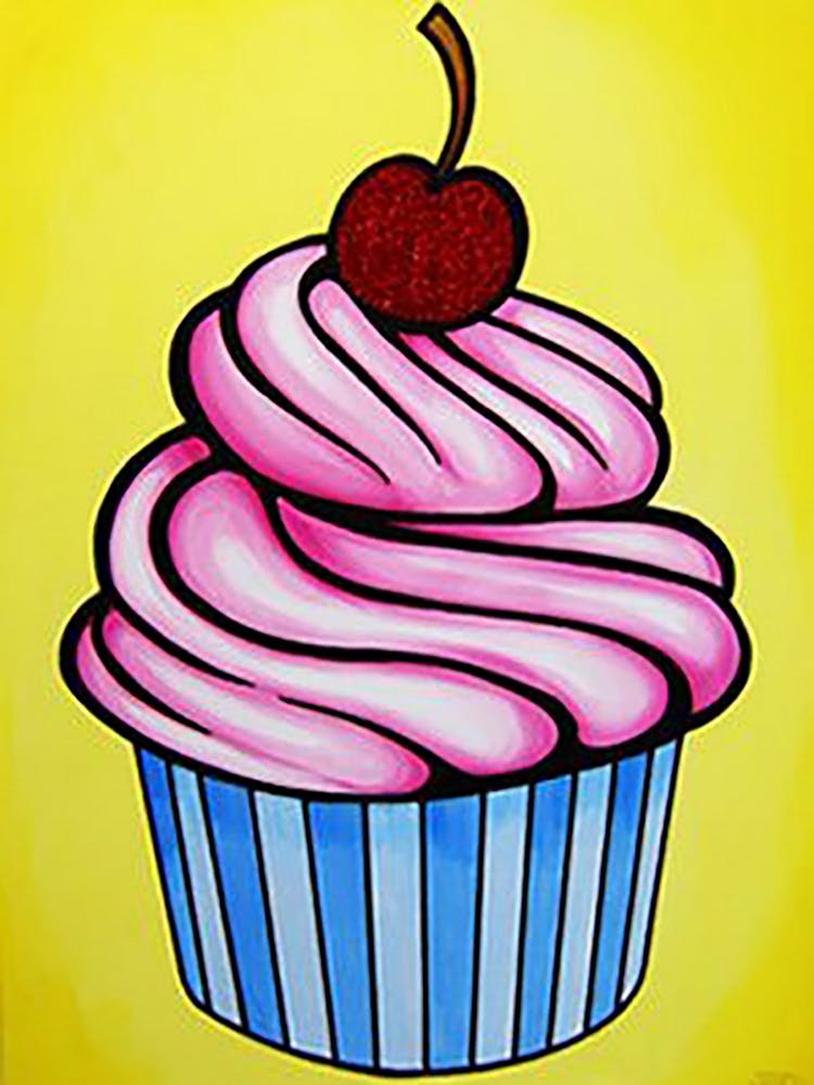 Cupcake With Cherry