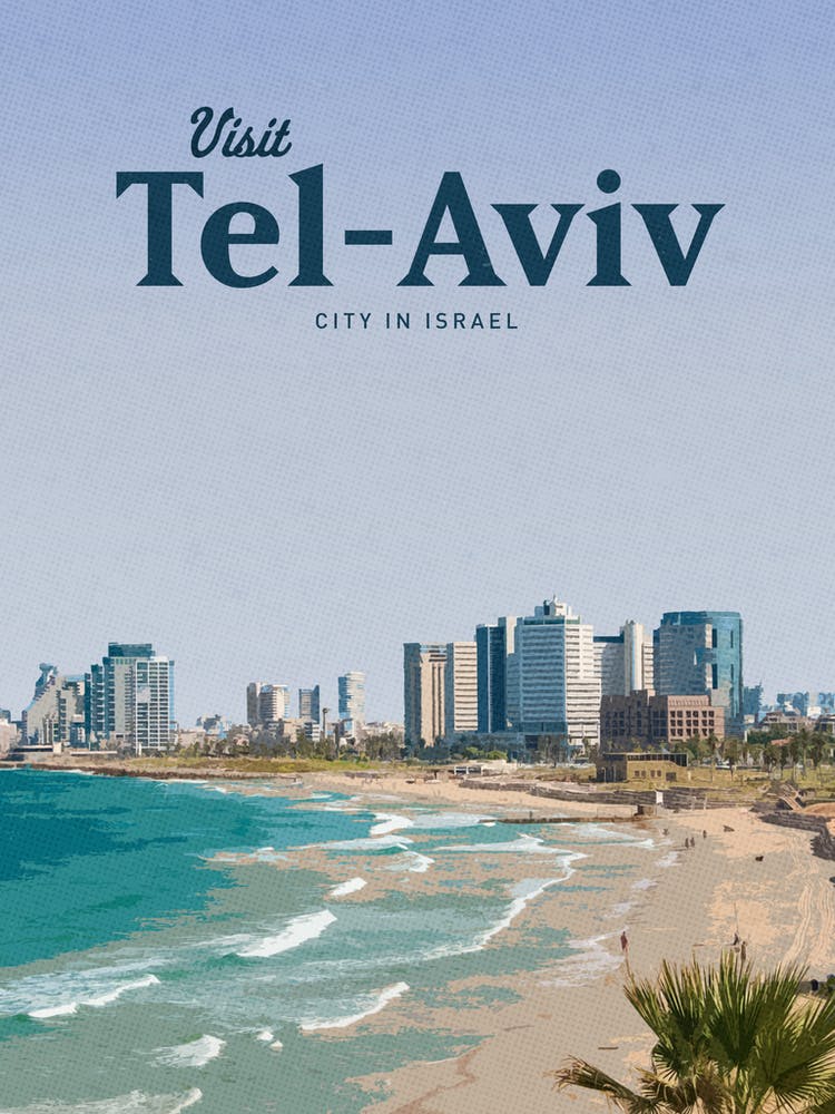 Tel Aviv City In Israel