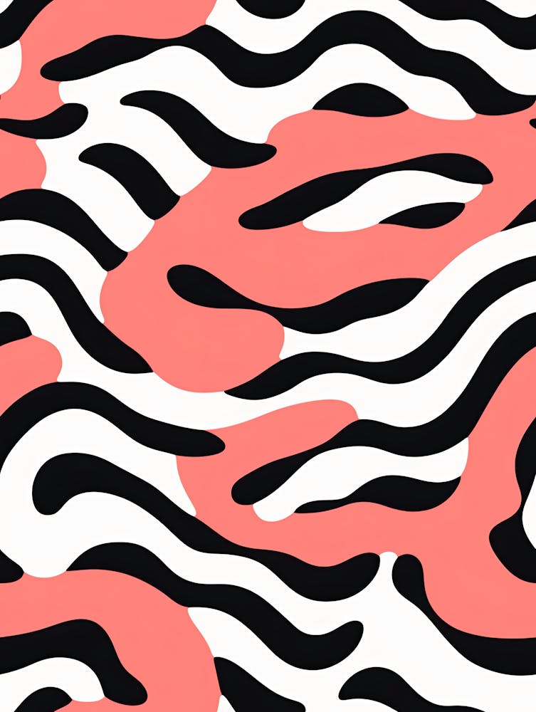 Pink Zebra Pattern