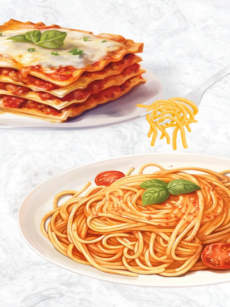 Plate Of Spaghetti