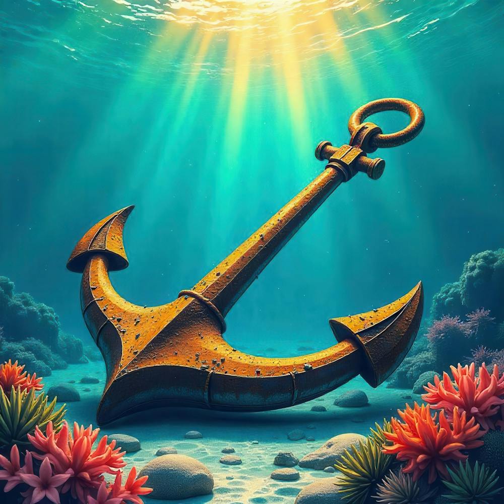Anchor In The Sea