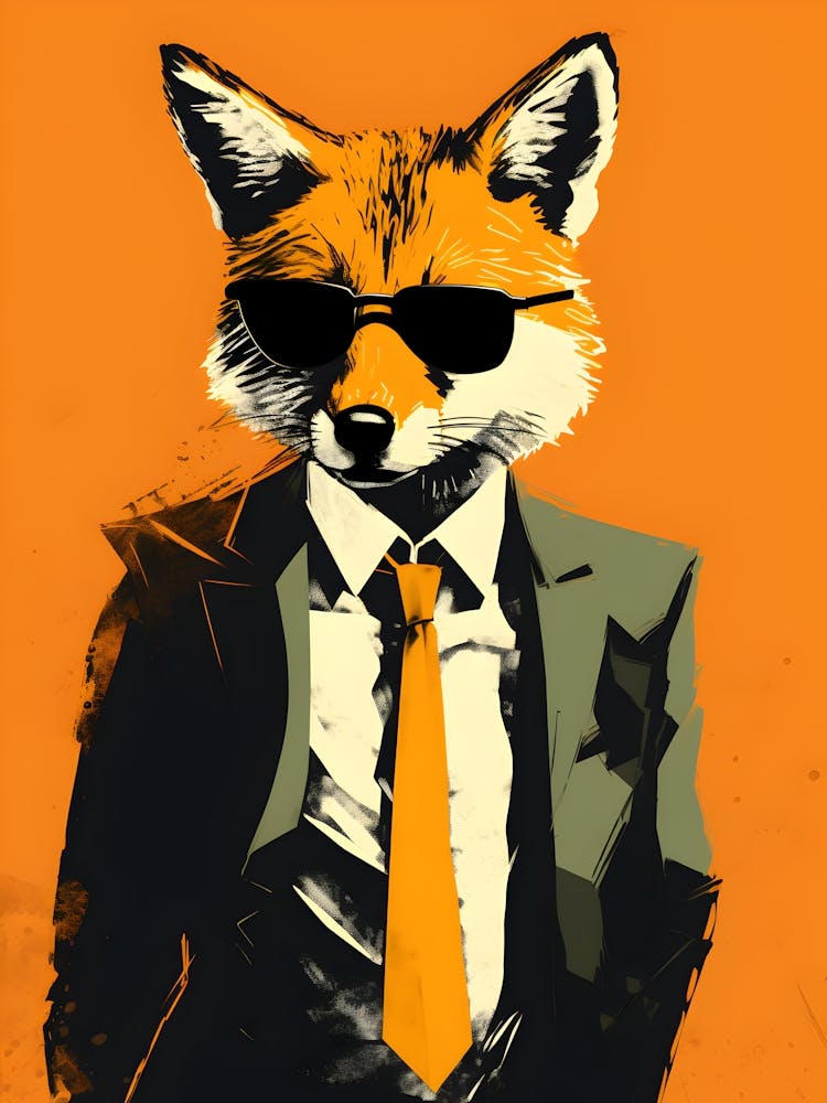 Fox In Business Suit