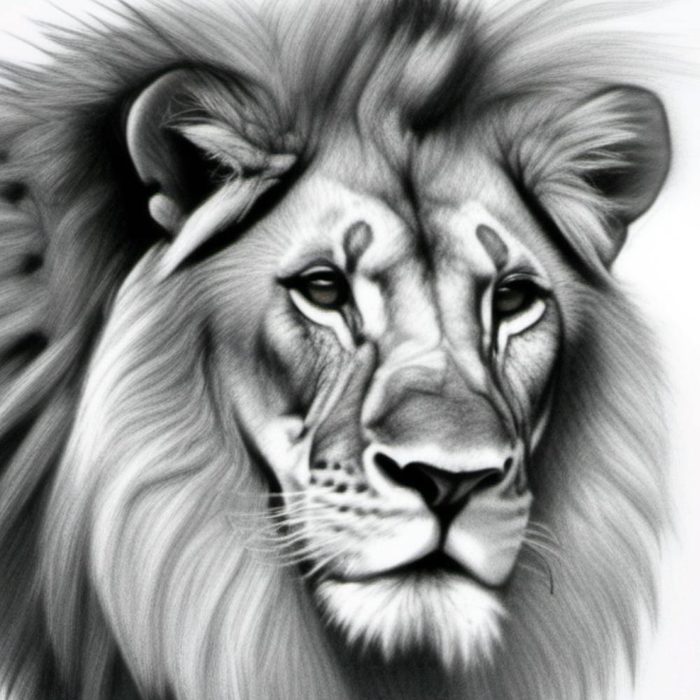 Lion Drawing