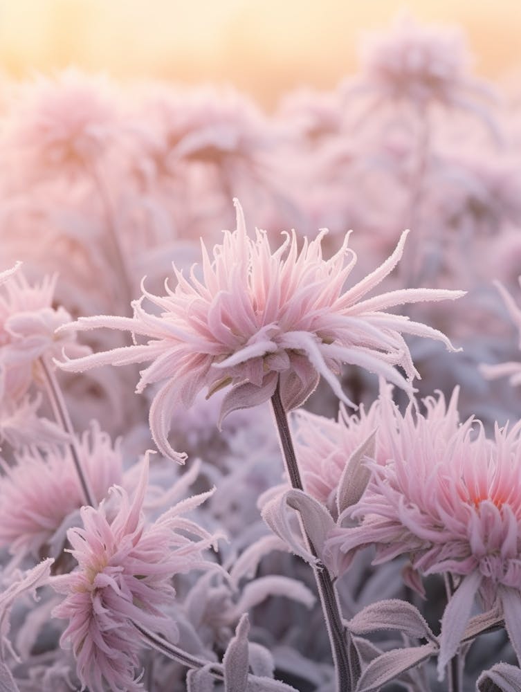 Frostige Botanische Monarda 2