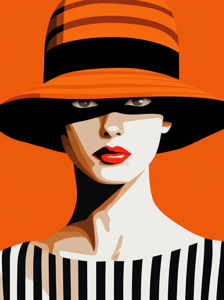 Femme au chapeau 38