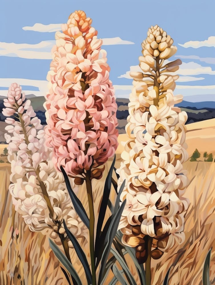 Hyacinth 1 Flower Painting