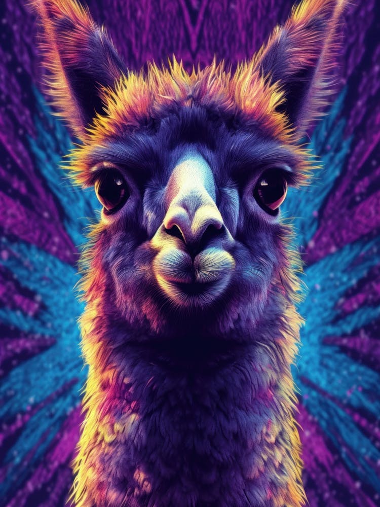 Lama im Trip