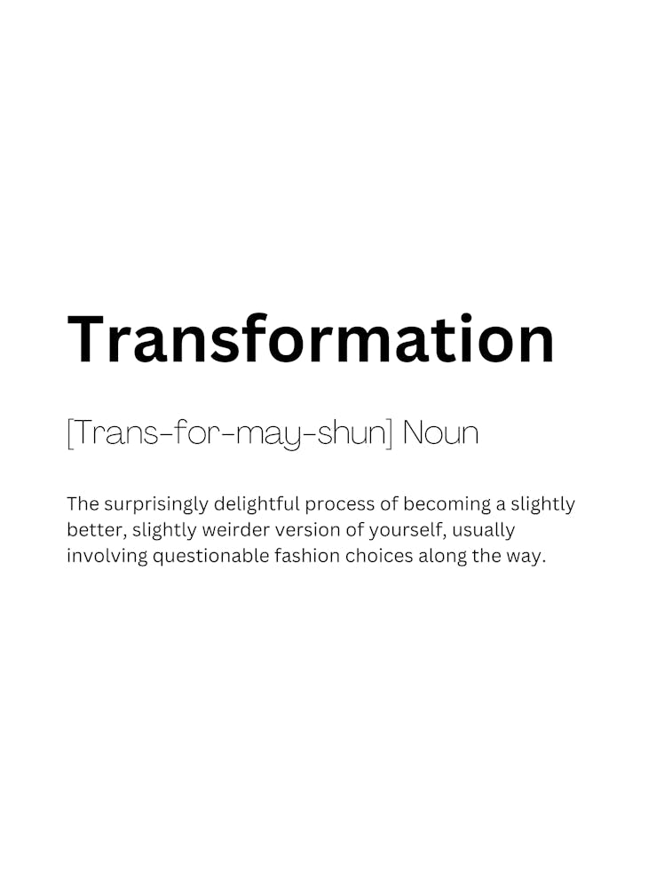 Transformation Definition Meaning