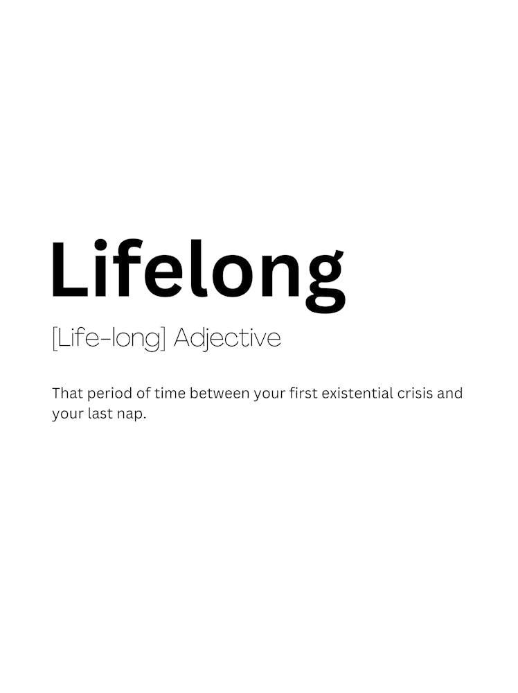Lifelong Definition Meaning