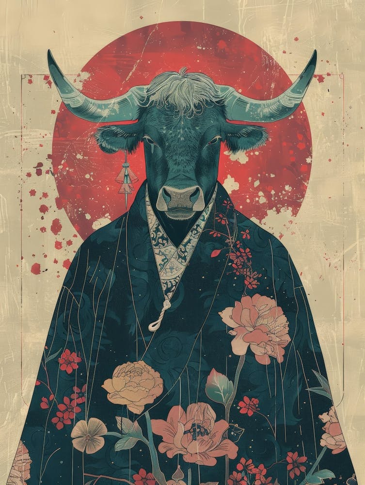 Bull Canvas Print 3