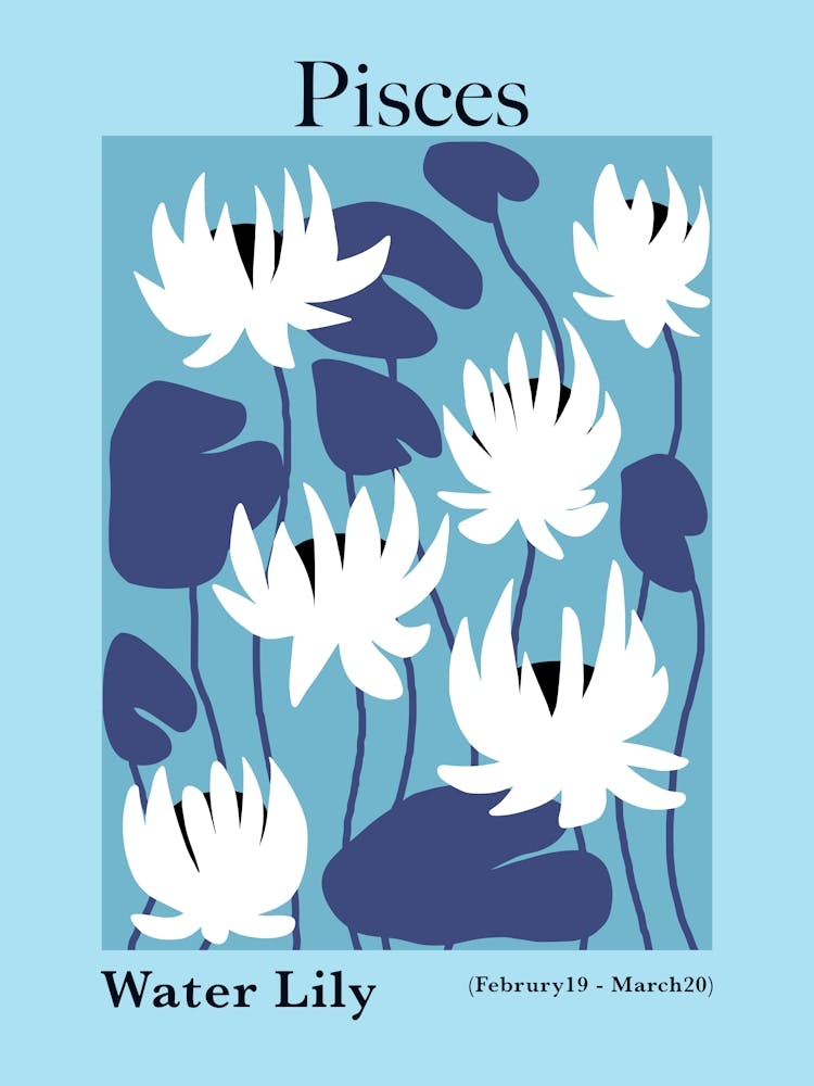 Pisces Water Lily