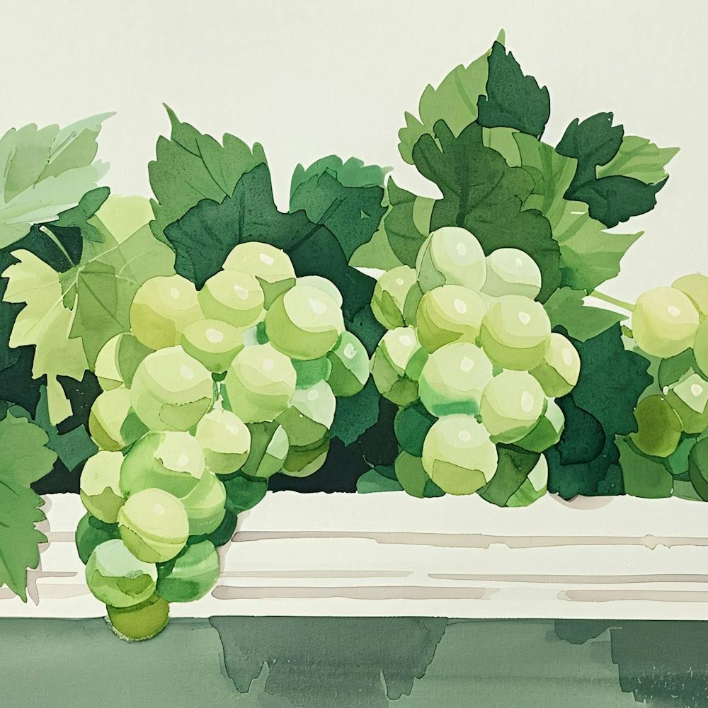 Grapes In The Window