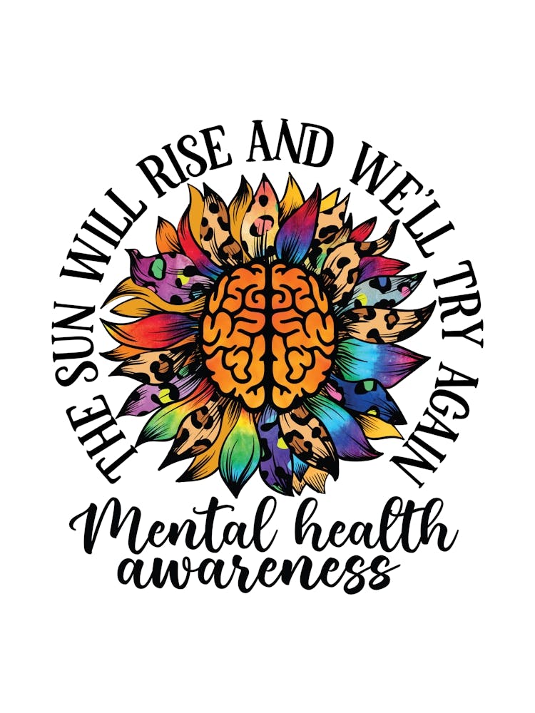 Sunflowers For Mental Health Awareness