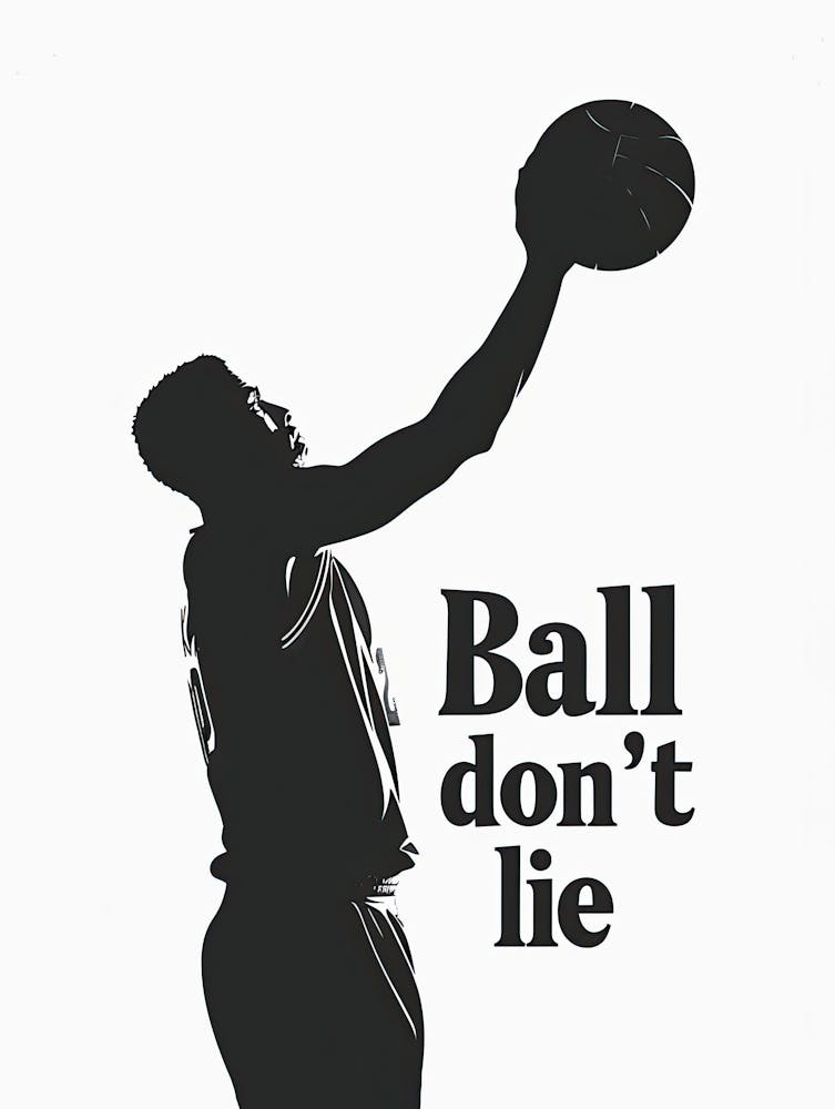 Ball Don'T Lie, Basketball Poster 1